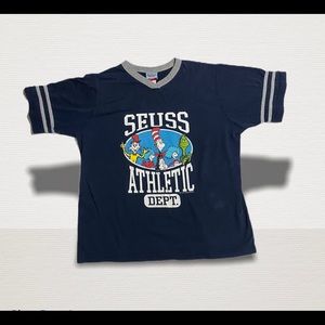 Vintage Vtg Dr Seuss Athletic Top Tee XL